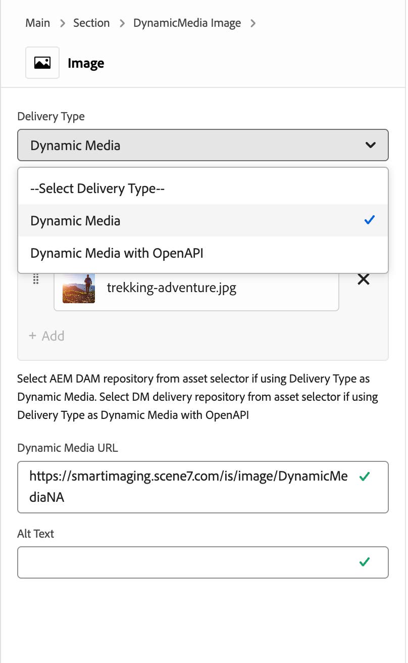 Dynamic Media Smart Imaging